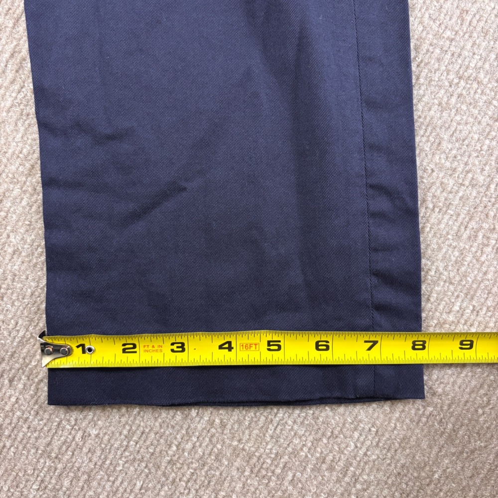 J. Crew Bedford Navy Blue Cotton Dress Pants Men's Size 34x31 EUC - Picture 9 of 9